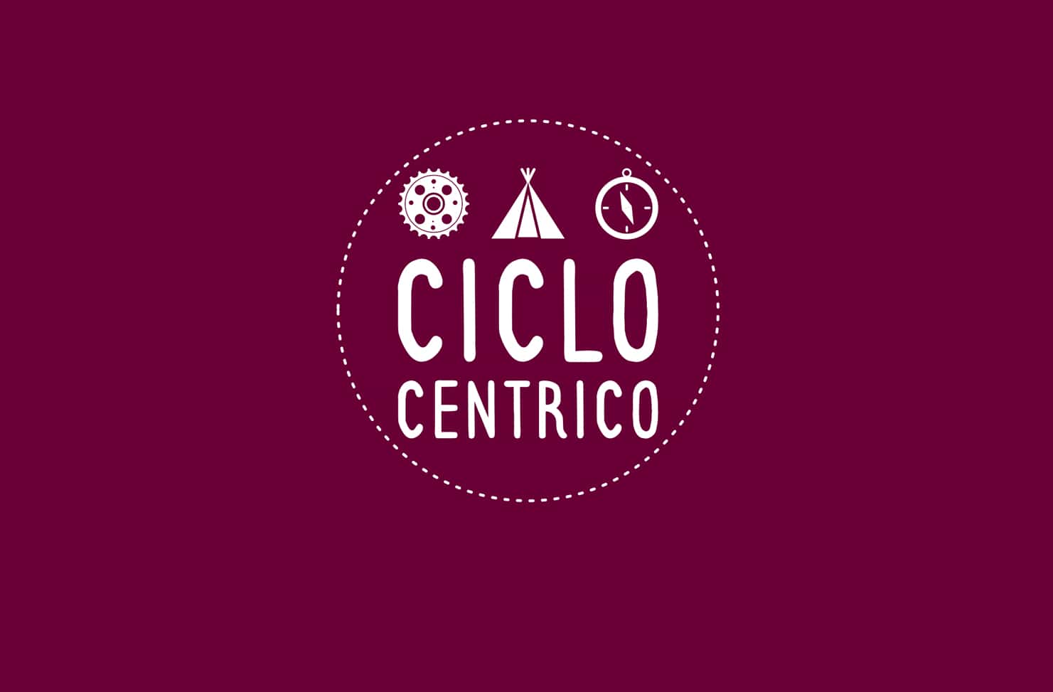 Il logo Ciclocentrico, il negozio di Torino di vendita di biciclette e rivenditore ufficiale del Biri.